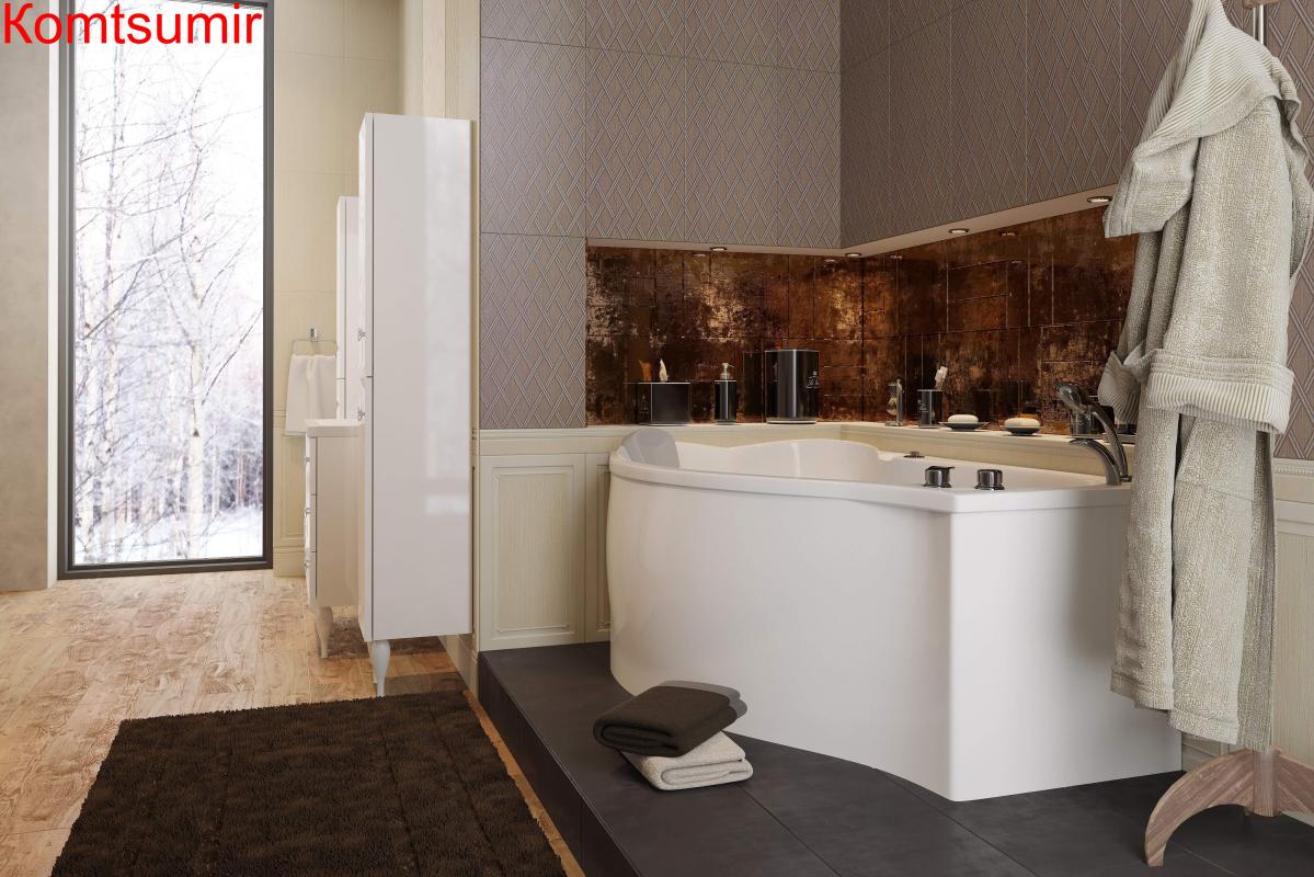 Акриловая ванна 1Marka GRACIA 160x95 Акриловая ванна 1Marka GRACIA 160x95