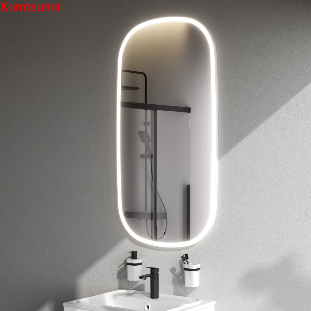 M8FMOX0651WGH Зеркало универсальное с контурной LED-подсветкой, ИК- сенсором, вытянутое, 65*124см M8FMOX0651WGH Зеркало универсальное с контурной LED-подсветкой, ИК- сенсором, вытянутое, 65*124см