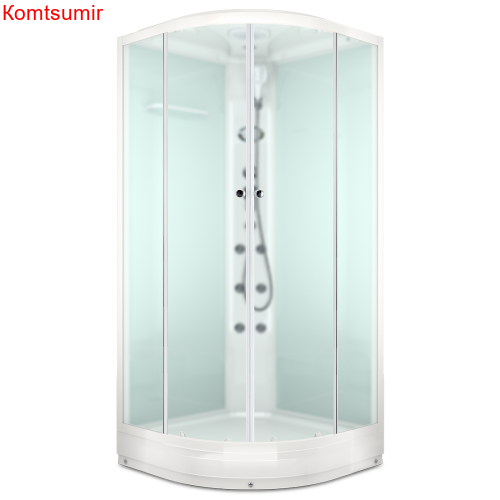 Душевая кабина Domani-Spa Delight 110 (100*100) с гидромассажем