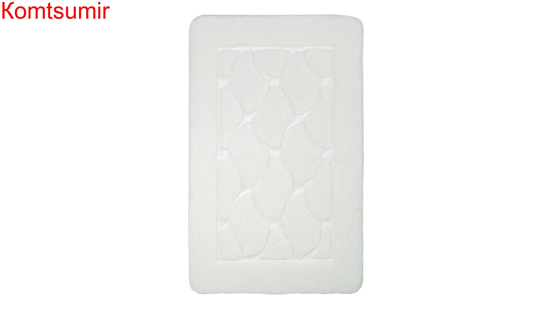 Коврик для ванной Fixsen Link 1-ый,  FX-5002W, белый, 50х80 см.