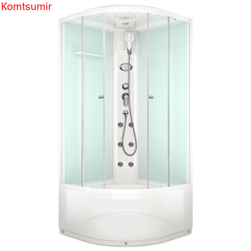 Душевая кабина Domani-Spa Delight 99high (90*90) c гидромассажем