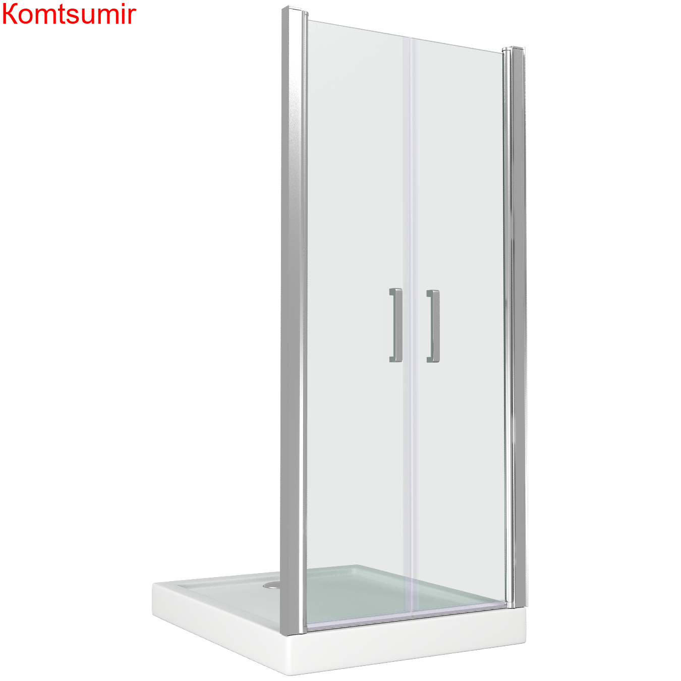 Душевая дверка в нишу 100х185 Good Door Pandora SD-100-С-CH ПД00057 распашная