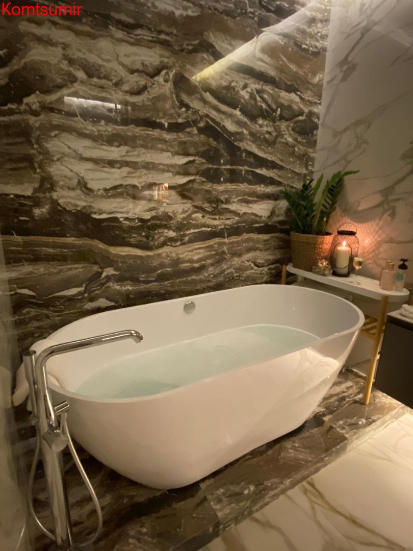 Ванна из искусственного камня Сastone Эдем 170x80