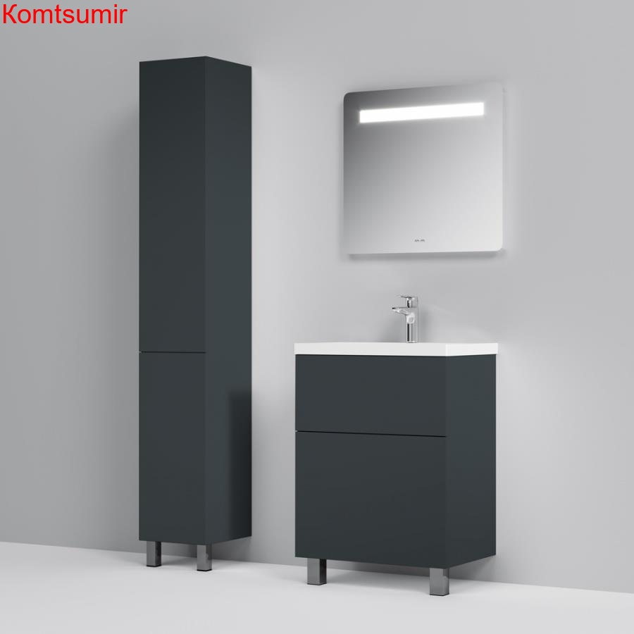 M90CSR0306GM GEM, шкаф-колонна, напольный, правый, 30 см, двери, push-to-open, графит матовый M90CSR0306GM GEM, шкаф-колонна, напольный, правый, 30 см, двери, push-to-open, графит матовый