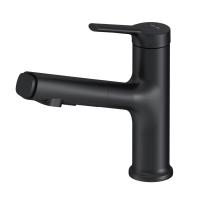 AM.PM F85B02922 X-Joy S, смеситель для раковины с вытяжным изливом, черный