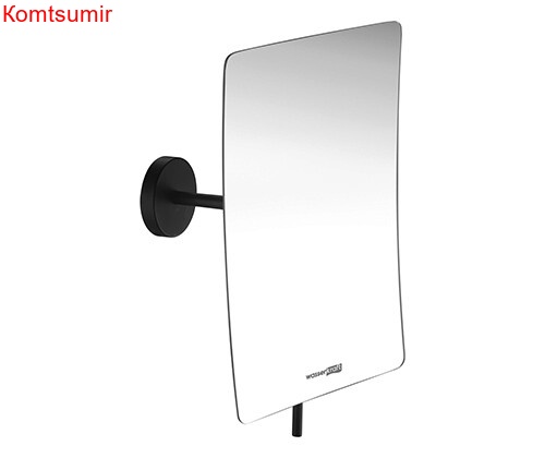 WasserKRAFT K-1001BLACK Зеркало с 3-х кратным увеличением