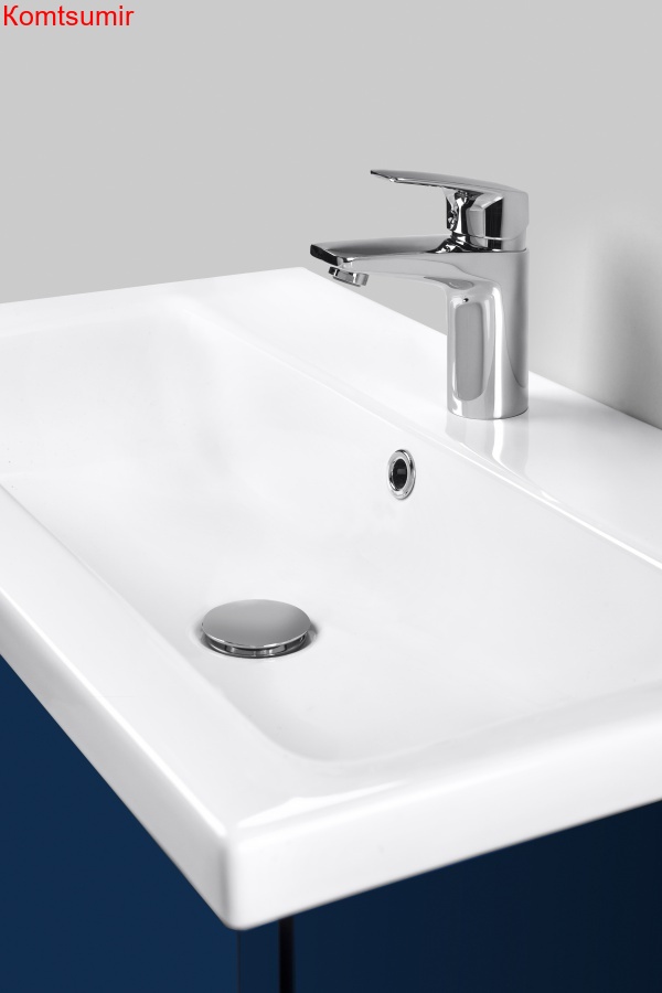 M90WCC0602WG GEM, Раковина мебельная, керамическая, 60 см, встроенная, цвет: белый, глянец