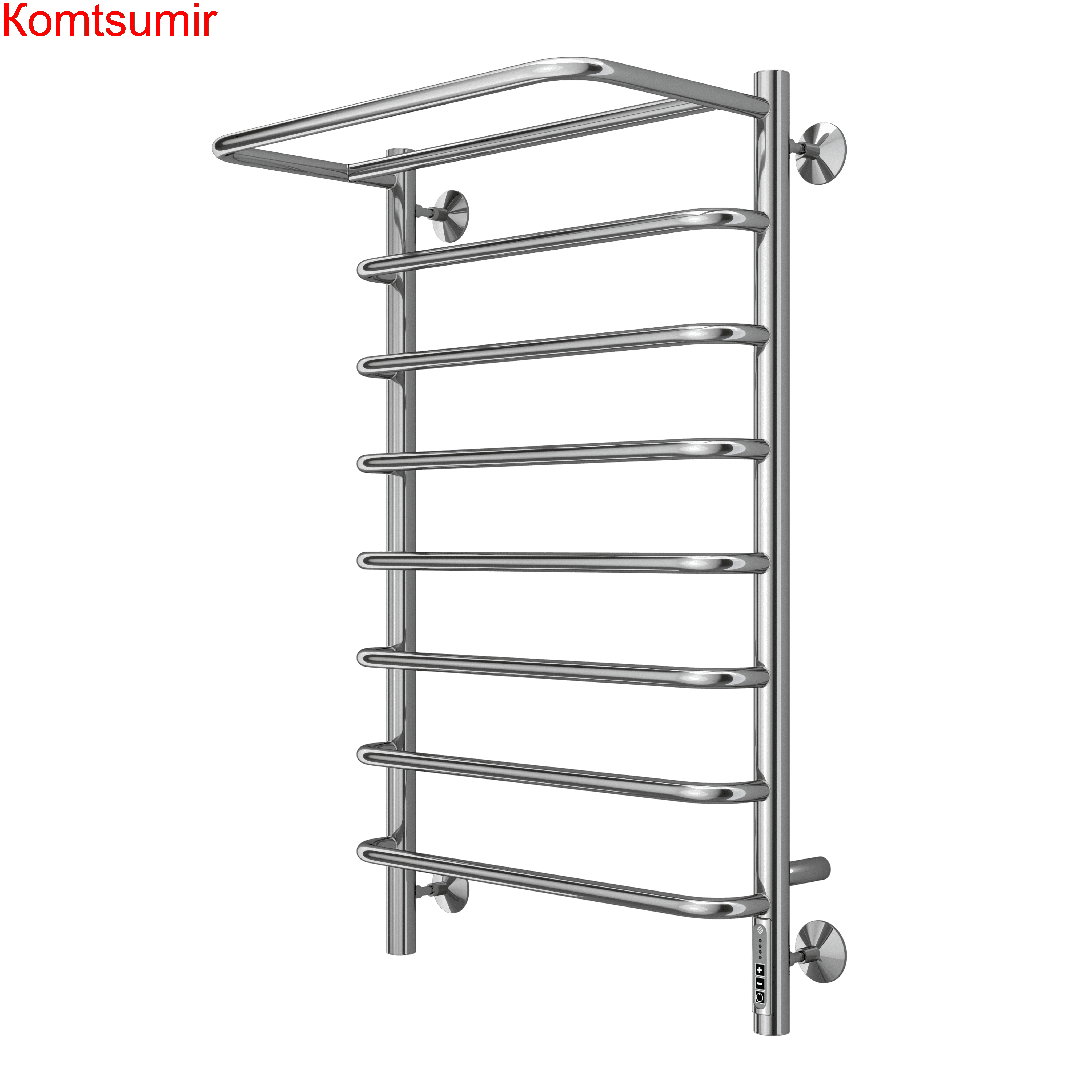 Полка П8 500х850 Электро (quick touch) Полотенцесушитель  TERMINUS