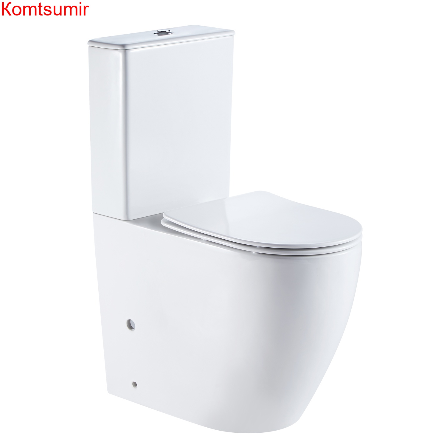 Унитаз напольный AZARIO MIRADA 655х385х920 в комплекте с бачком и сиденьем дюропласт микролифт (AZ-1289A)