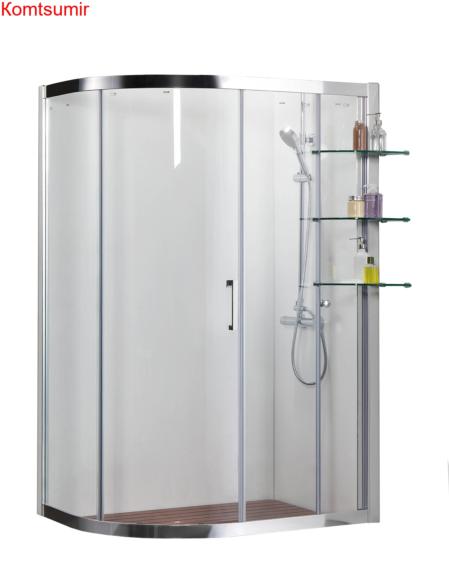 Душевое ограждение Azario VICTORIA 900*1200*1900 L/R без поддона, 8 мм