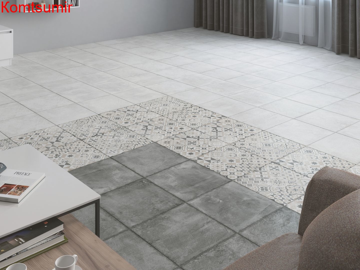 Коллекция Lasselsberger Цемент Стайл 450x450 мм Коллекция Lasselsberger Цемент Стайл 450x450 мм
