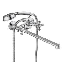 RedBlu by Damixa 239500000 Retro смеситель для ванны/душа с длинным изливом, душ.гарнитуром, шт