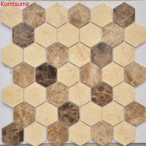 Мозаика Caramelle Mosaic Pietra Mix 1 MAT hex Мозаика Caramelle Mosaic Pietra Mix 1 MAT hex