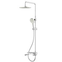 AM.PM F0780700 Like, душ.система: см-ль-полка д/ванны/душа, душ.штанга 1030-1460мм, верхний душ 220 мм, ру