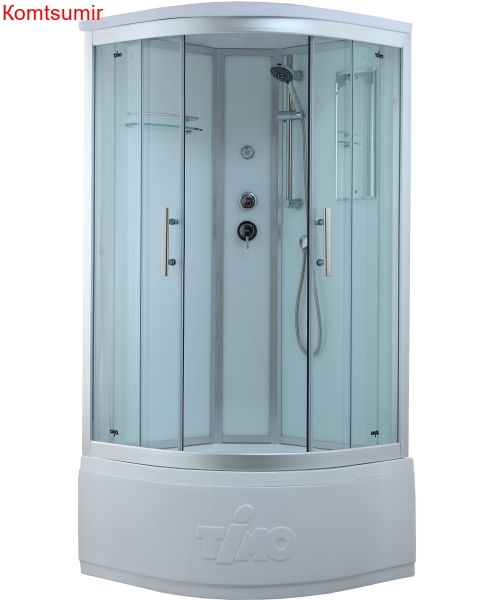 Timo Standart T-6600 Silver  душевая кабина (100*100*220), шт Timo Standart T-6600 Silver  душевая кабина (100*100*220), шт