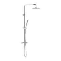 Damixa 936800000 Scandinavian Pure душевая система с душевым ТМС смесителем, хром