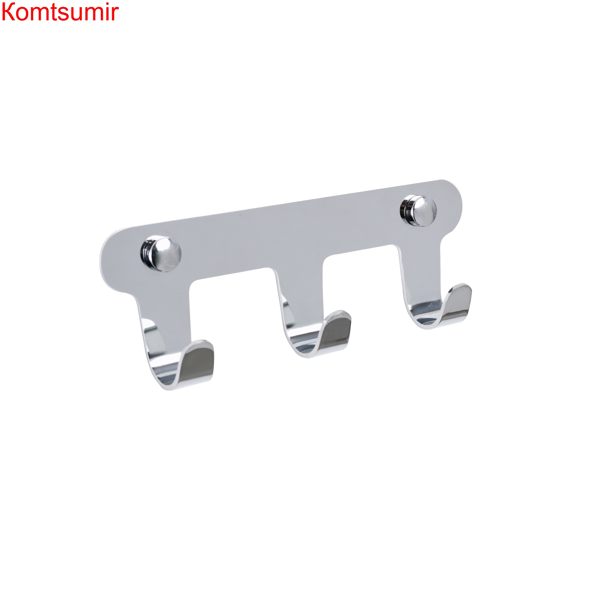 Планка 3 крючка Fixsen, FX-805-3, хром