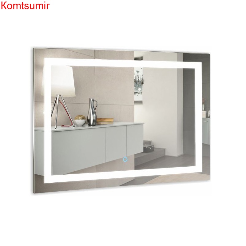 Зеркало AZARIO Ливия 1000*800, LED-подсветка, сенсорный выключатель