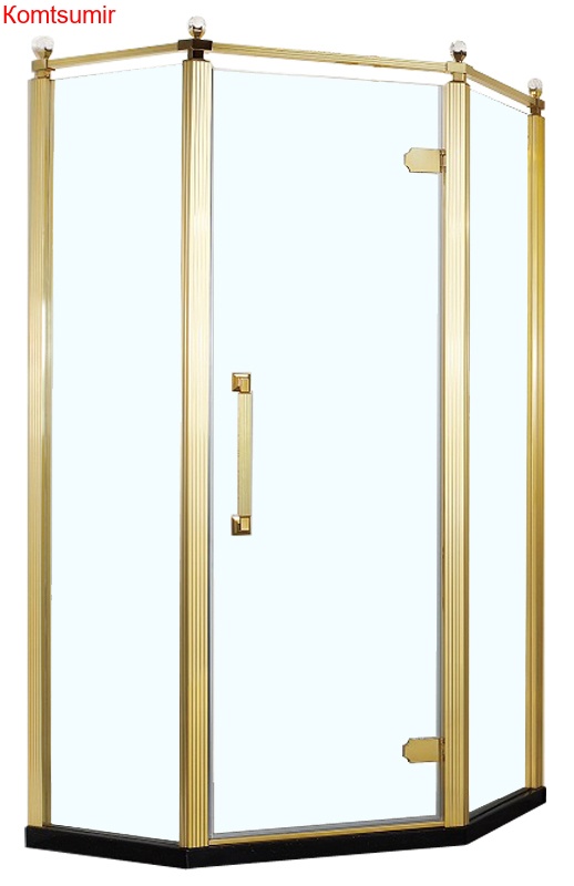 Душевое ограждение Azario ONTARIO 1000*1000*2000, без поддона, 8 мм