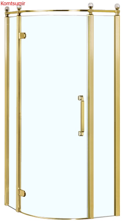 Душевое ограждение Azario ONTARIO 900*900*2000 R, без поддона, 8 мм