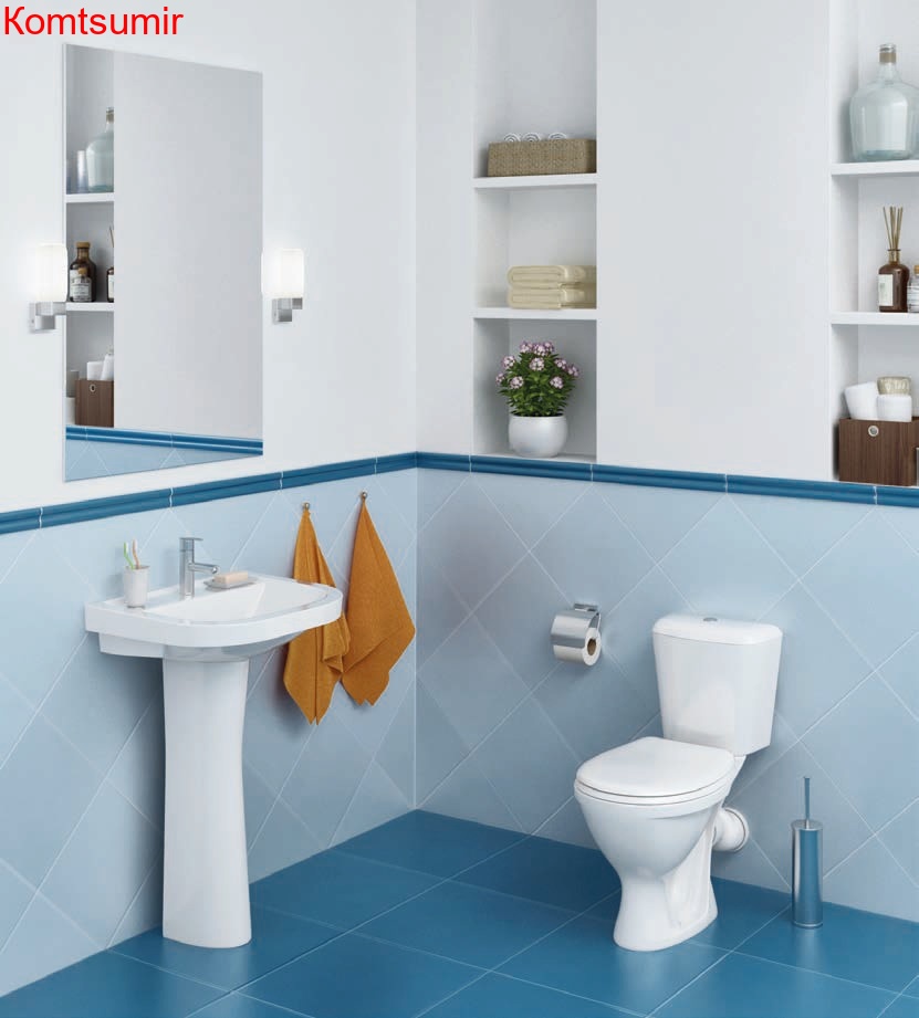 Унитаз-компакт Pro бел.