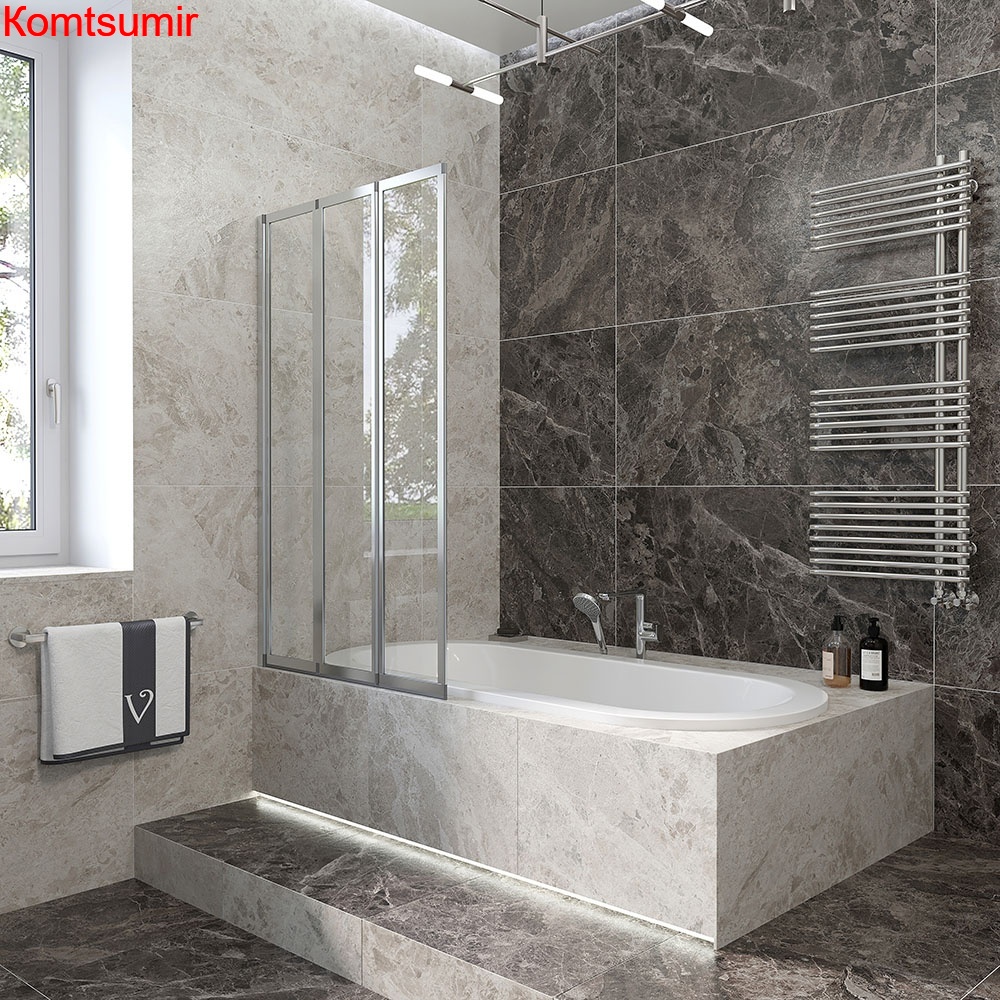 Шторка на ванну Veconi PL-73L 90*150 Шторка на ванну Veconi PL-73L 90*150