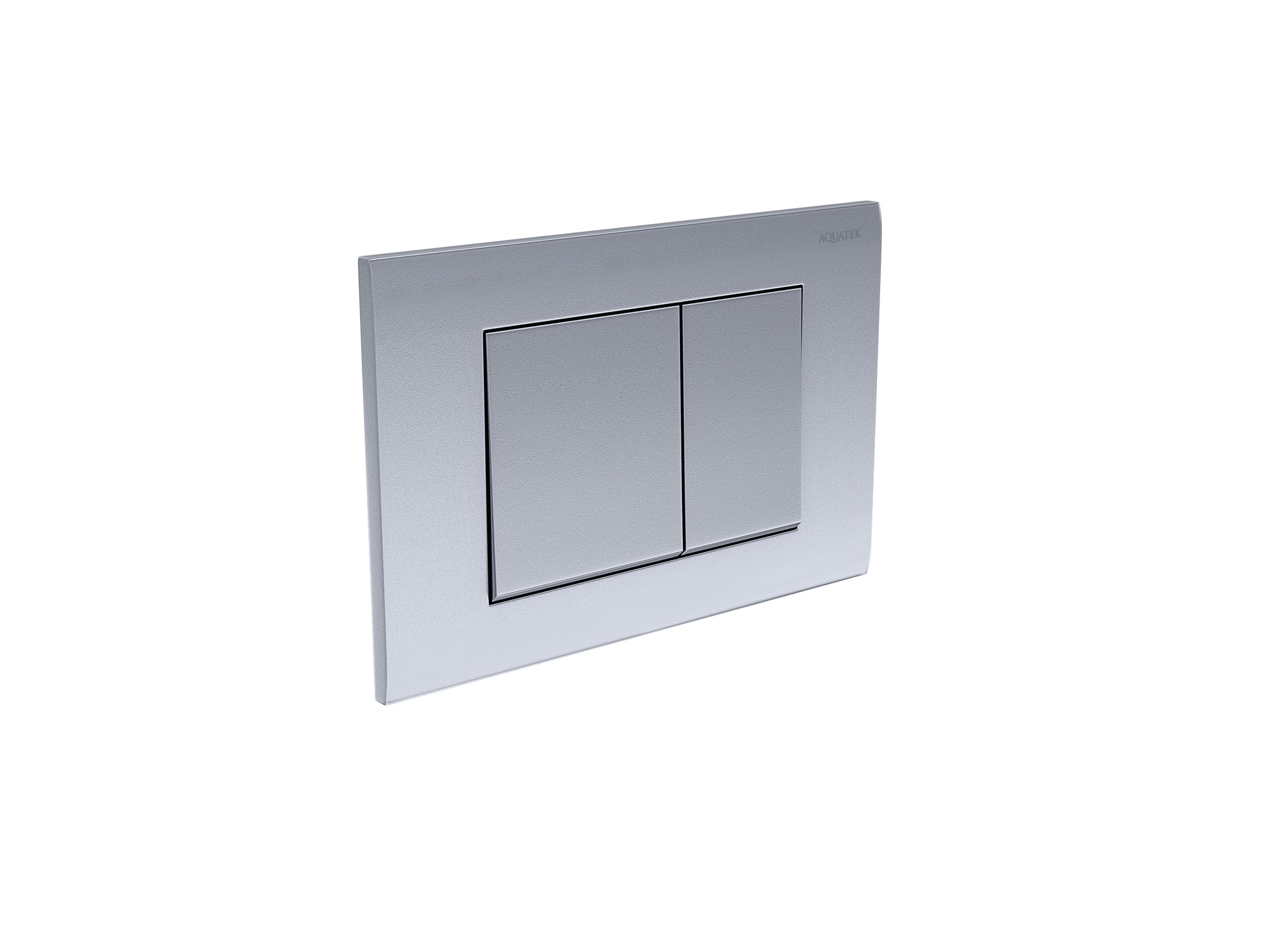 Панель смыва Aquatek Хром матовая (клавиши квадрат) KDI-0000011