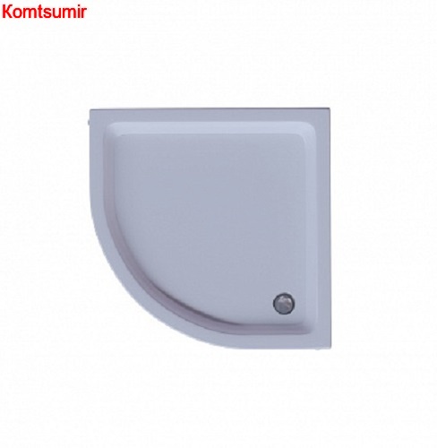 Душевой поддон акриловый Aquatek DPA-0000002 100*100*15 см, 1/4 круга R50, с ножкамии и с фронтальным экраном, без сифона