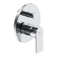 Damixa 477100000 Apollo Встраиваемый смеситель для ванной и душа, хром