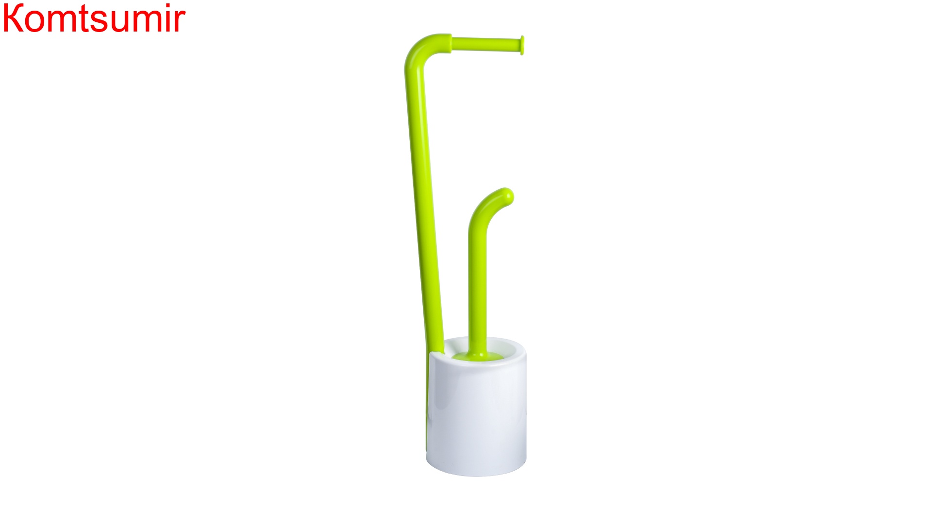 Стойка напольная б/д + ерш Fixsen Wendy FX-7032-60 зеленая