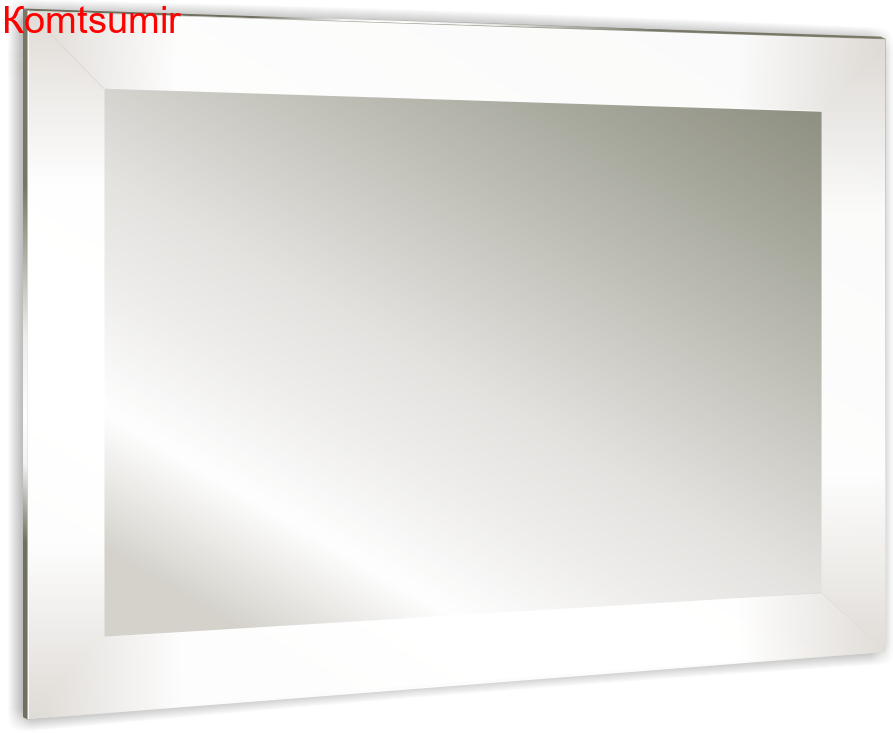 Зеркало Норма AZARIO 1000*800 - 4 (часы+ сенсор выкл)