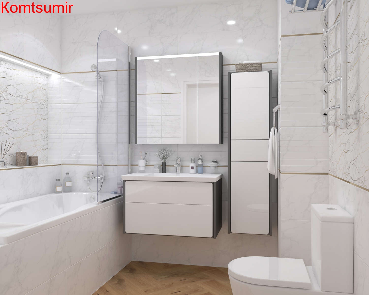 Коллекция Cersanit Calacatta 598x297 мм Коллекция Cersanit Calacatta 598x297 мм