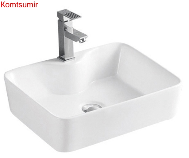 Раковина Azario накладная 480*370*130 белый (AZ-2010)