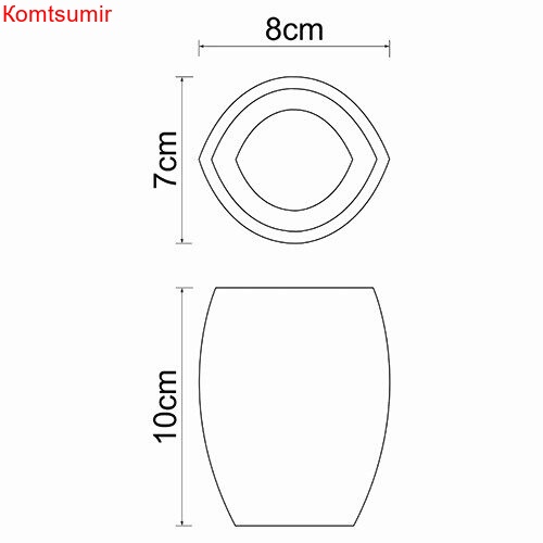 WasserKRAFT Eider K-33328 Стакан для зубных щеток