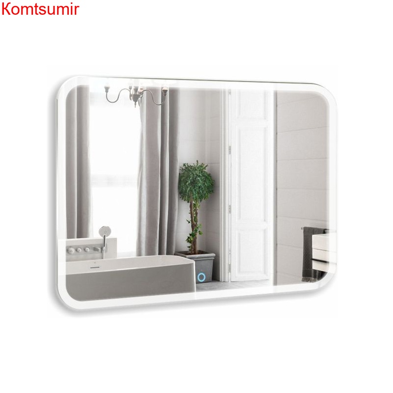 Зеркало AZARIO Стив 915*685, LED-подсветка, сенсорный выключатель Зеркало AZARIO Стив 915*685, LED-подсветка, сенсорный выключатель