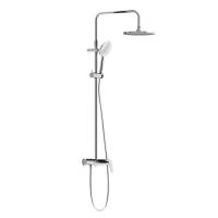 Damixa 977780000 Jupiter душевая система с душевым смесителем-полкой, хром