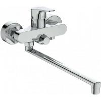 Смеситель для ванны Ideal Standard Cerabase длинный, поворотный излив, керамический картридж, хром (BD595AA)