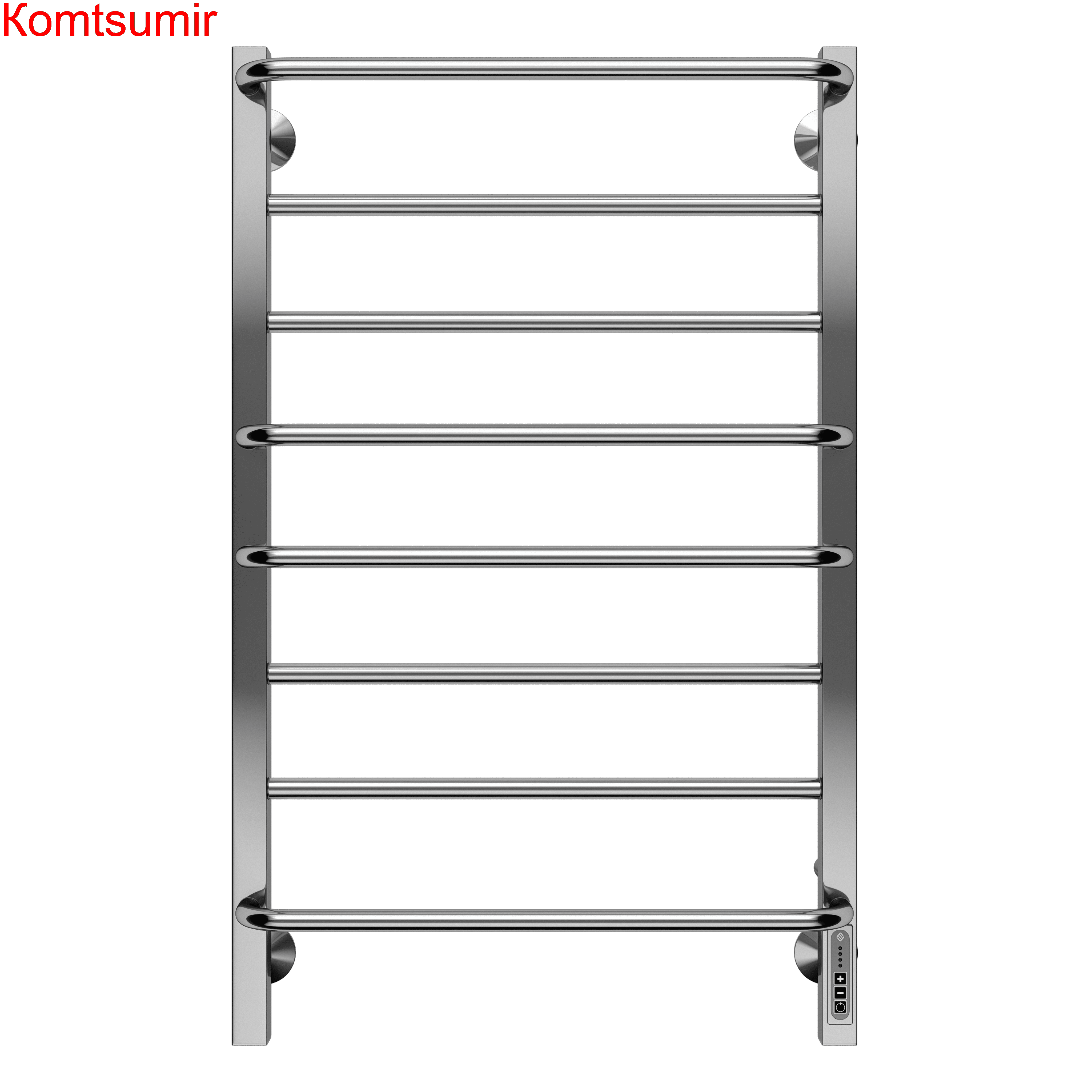 Евромикс квадро П8 500х850 Электро (quick touch) Полотенцесушитель  TERMINUS