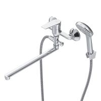 AM.PM F90A90100 Gem, смеситель д/ванны/душа, излив 350 мм, хром