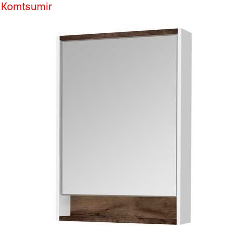 Зеркало-шкаф AQUATON Капри 60 темное дерево (1A230302KPDB0)