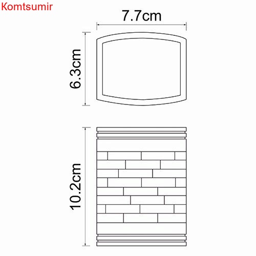 WasserKRAFT Main K-4728 Стакан для зубных щеток