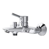 AM.PM F85B10000 X-Joy S, смеситель для ванны и душа излив 164 мм, хром, шт