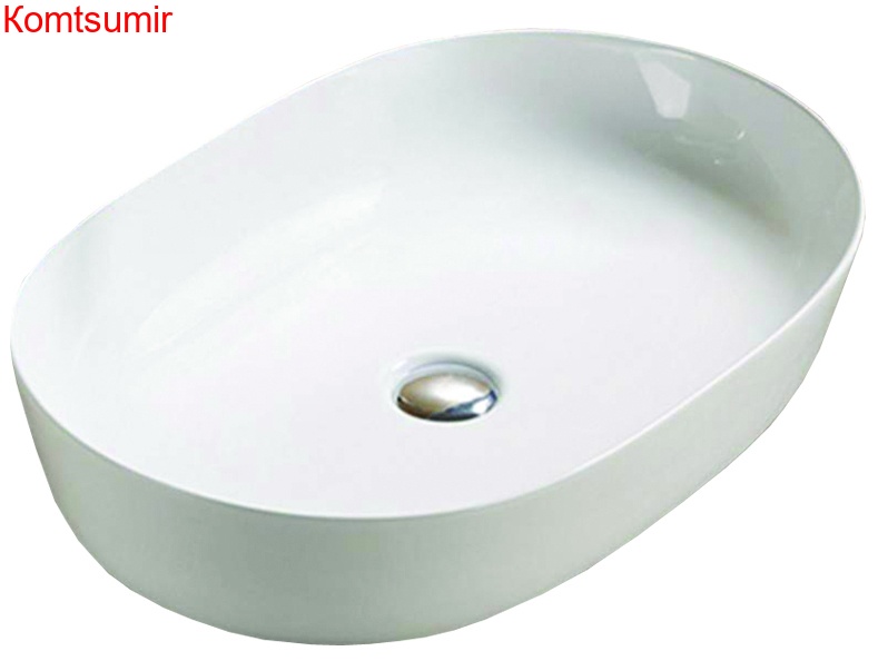 Раковина Azario накладная 600х415х135 белый глянец (AZ-2143P SP)