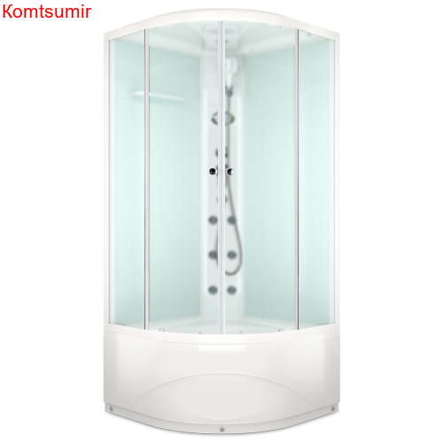 Душевая кабина Domani-Spa Delight 99high (90*90) c гидромассажем