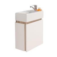 Тумба под раковину AQUATON Эклипс М46, левая, белая (1A172801EK49L) Тумба под раковину AQUATON Эклипс М46, левая, белая (1A172801EK49L)