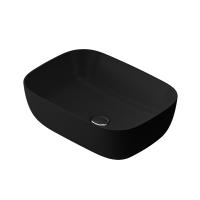 M8FWCC10450BM Func Раковина накладная, прямоугольник, 45 см, цвет черный матовый