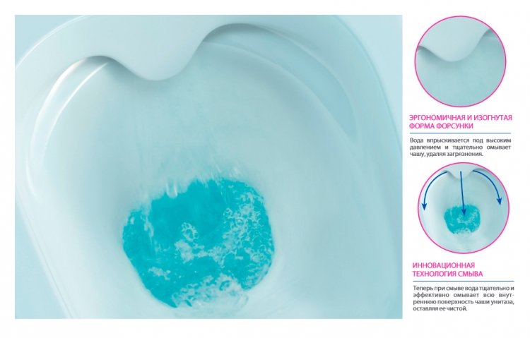 Унитаз-компакт Cersanit Carina new clean on slim lift