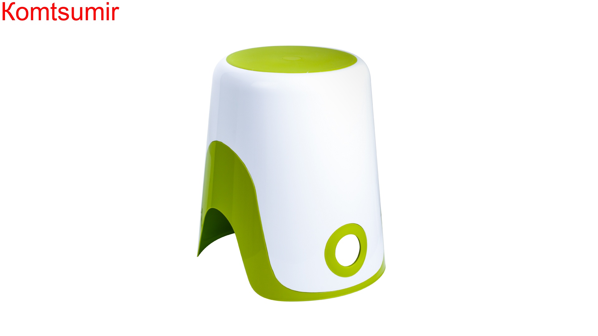 Корзина для белья 2в1 Fixsen Wendy FX-7073-60 зеленая