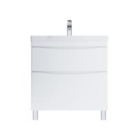 M80FSX0802WG Like, База под раковину, напольная, 80 см, 2 ящика, белый, глянцевая, шт