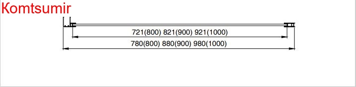 Aquatek Неподвижная душевая стенка для комбинации с дверью 200х100, хром